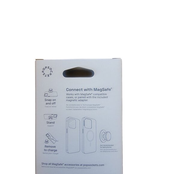 PopSockets PopGrip With‎ Swappable Top Gold Stamp Design For MagSafe Devices - Picture 9 of 10